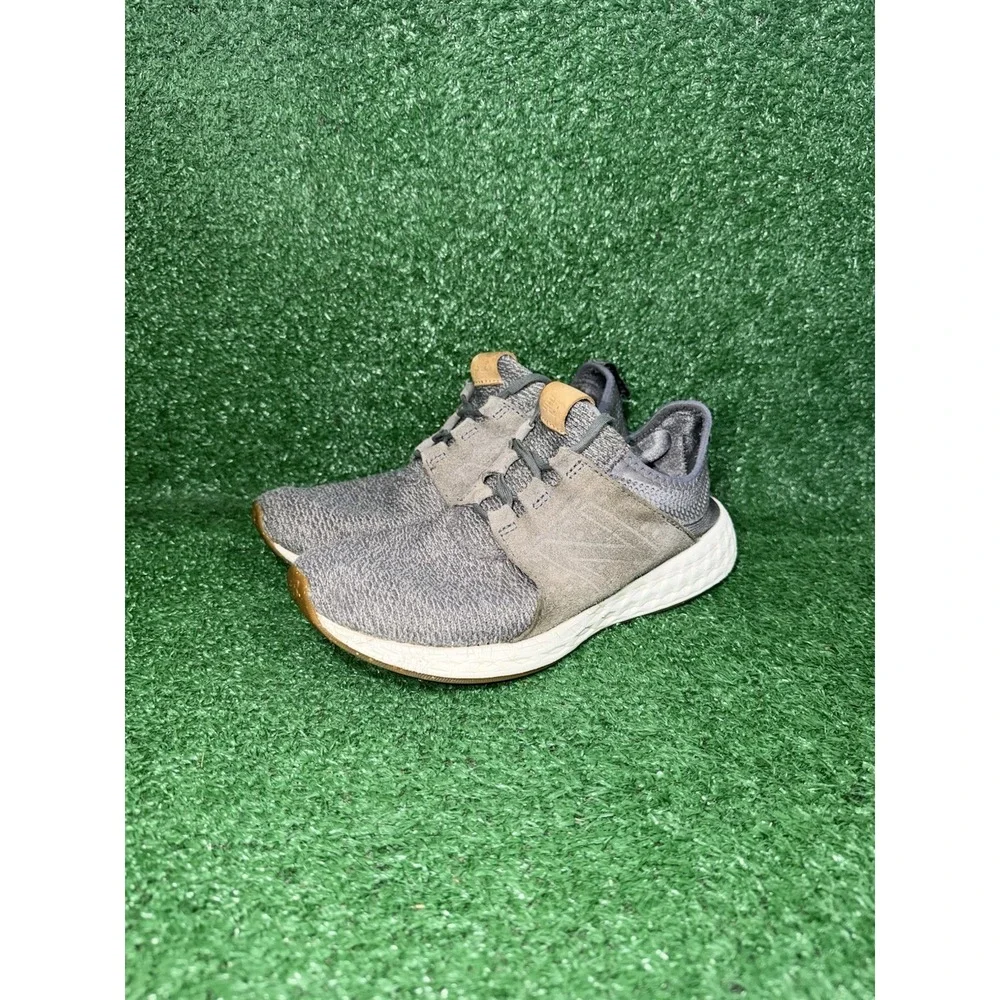New Balance Fresh Foam Cruz Mens Size 8 Grey Running Shoes Comfort Sneakers